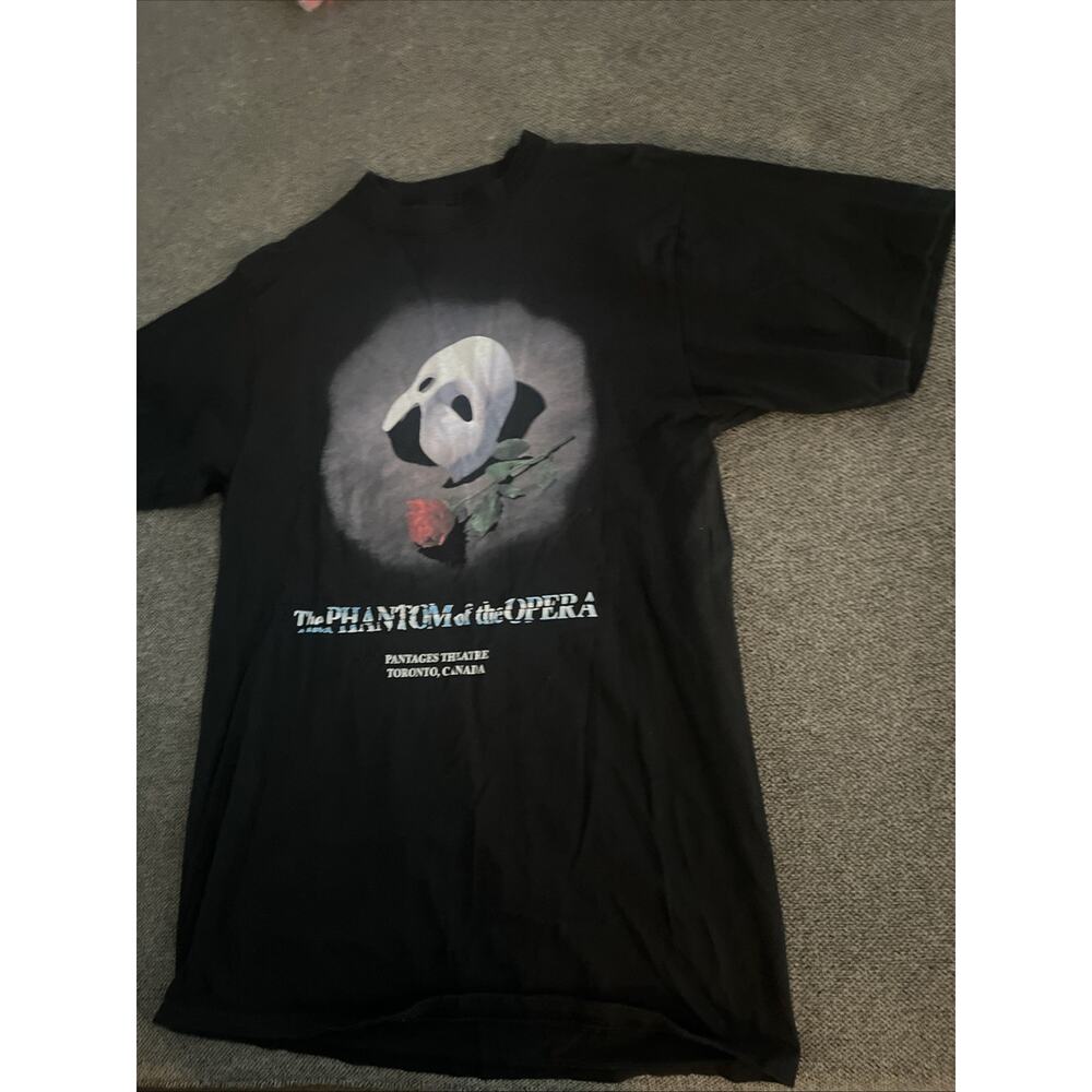 Vintage Phantom of the Opera Shirt Mens Large Pantages Theatre Toronto 90s Tee - Picture 4 of 5